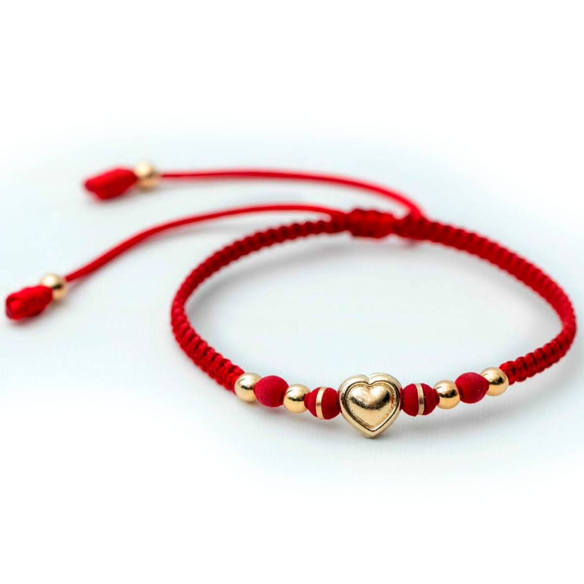 Pulsera de Corazón en Oro Laminado 18K - Con Garantía de 1 año