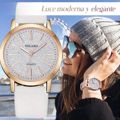 Reloj de Dama YOLAKO Moderno + Regalo Exclusivo